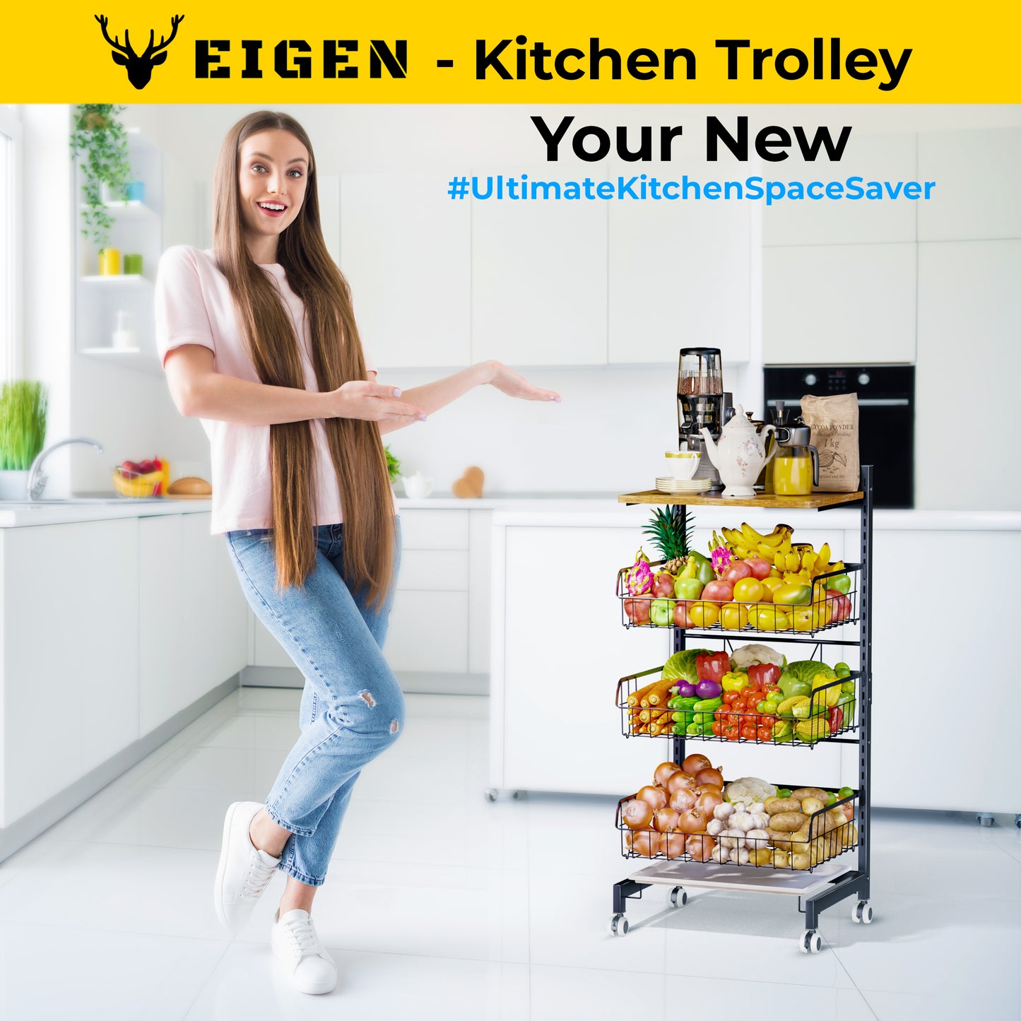 Eigen Kitchen Trolley